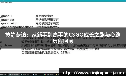 黄静专访：从新手到高手的CSGO成长之路与心路历程回顾